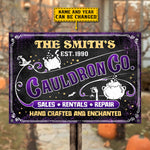 The Family Cauldron Co. - Personalized Metal Sign