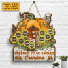 Blessed To Be Called Grandma - Personalized Shaped Wood Sign - Gift For Grandma, Grandparents
