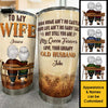 Love, Your Grumpy Old Husband - Personalized Tumbler - Gift For Couples, Husband Wife