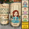Today’s Good Mood Is Sponsored By Yoga - Personalized Tumbler - Gift For Yoga Lovers