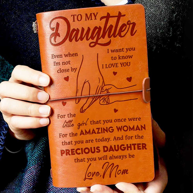 You'll Always Be My Precious Daughter - Vintage Journal - Gift For Daughter