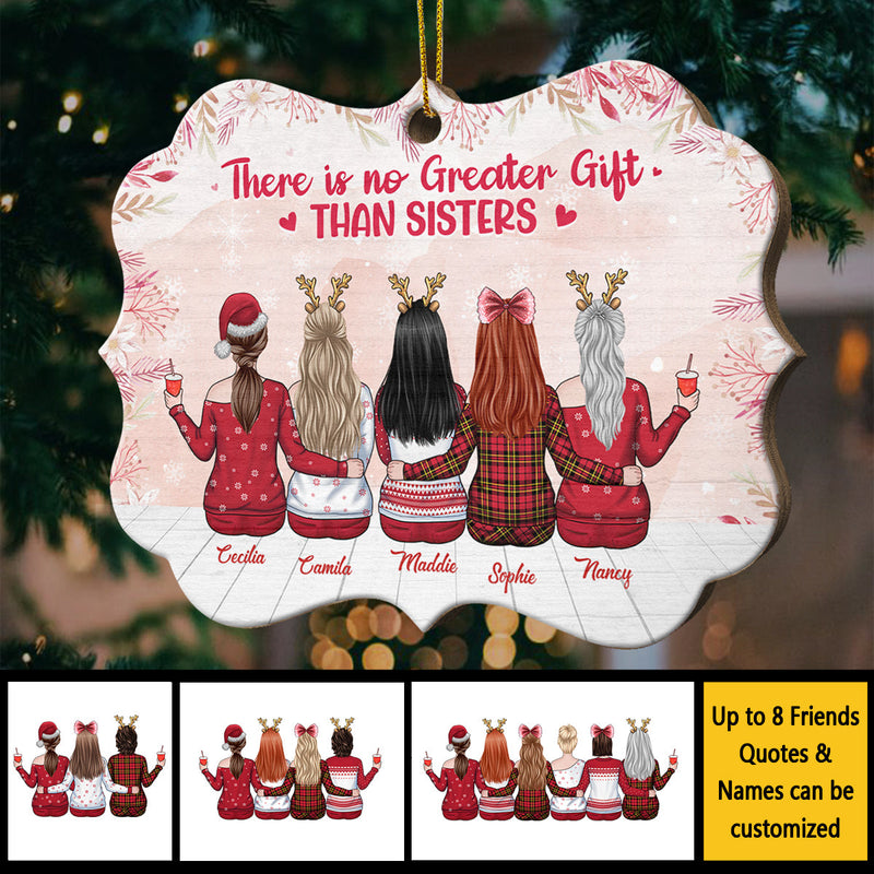 Being My Friends Is Really The Only Gift You Need - Personalized Custom Benelux Shaped Wood Christmas Ornament