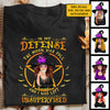 In My Defense, The Moon Was Full - Personalized Unisex T-Shirt, Halloween Ideas.