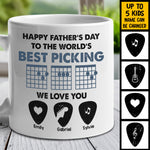 Gift For Dad - Happy Father's Day To The World 's Best Picking - Personalized Mug
