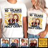 I Survived Many Years Of Marriage - Personalized Unisex T-Shirt, Hoodie, Sweatshirt - Gift For Couple, Husband Wife, Anniversary, Engagement, Wedding, Marriage Gift