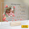 My Soul Knows You Are At Peace - Upload Image, Personalized Acrylic Plaque
