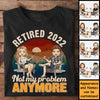 Not My Problem Anymore - Personalized Unisex T-Shirt, Hoodie, Sweatshirt - Gift For Couple, Husband Wife, Anniversary, Engagement, Wedding, Marriage Gift