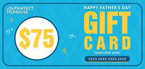 Carte-cadeau Pawfect House - Cadeau pour la fête des pères