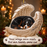 Custom Photo Acrylic Ornament - Personalized Pet Christmas Memorial Sympathy Gifts For Dog Lovers, Cat Lovers - My Best Friend Forever Always