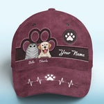 Keep Calm And Love Dogs Pink - Dog & Cat Personalized Custom Hat, All Over Print Classic Cap - New Arrival, Gift For Pet Owners, Pet Lovers