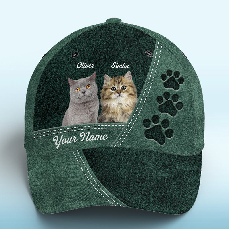 Custom Photo You Are My Beloved Pets Green - Dog & Cat Personalized Custom Hat, All Over Print Classic Cap - New Arrival, Gift For Pet Owners, Pet Lovers
