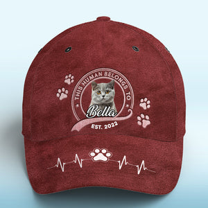 The Best Therapist Has Fur And Four Legs Red - Dog Personalized Custom Hat, All Over Print Classic Cap - New Arrival, Gift For Pet Owners, Pet Lovers