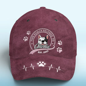 The Best Therapist Has Fur And Four Legs Pink - Dog Personalized Custom Hat, All Over Print Classic Cap - New Arrival, Gift For Pet Owners, Pet Lovers