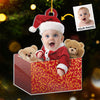 Custom Photo I Know I'm Adorable - Family Personalized Custom Ornament - Acrylic Custom Shaped - Christmas Gift For Baby Kids, Newborn Baby