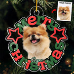 Custom Photo Official Cookie Tester - Dog & Cat Personalized Custom Ornament - Acrylic Custom Shaped - Christmas Gift For Pet Owners, Pet Lovers