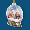 Custom Photo Where There Is Love There Is Life - Couple Personalized Custom Ornament - Acrylic Custom Shaped - Christmas Gift For Husband Wife, Anniversary