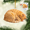 Custom Photo On The Naughty List - Dog & Cat Personalized Custom Ornament - Acrylic Custom Shaped - Christmas Gift For Pet Owners, Pet Lovers