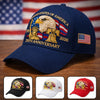 Embroidered Baseball Cap - America 250th Anniversary Gifts For Mom, Dad, Brother, Sister - Spirit Of Freedom Shines