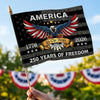 Handheld Flag - America 250th Anniversary Gifts For Mom, Dad, Brother, Sister - Raise The Flag, Raise The Pride