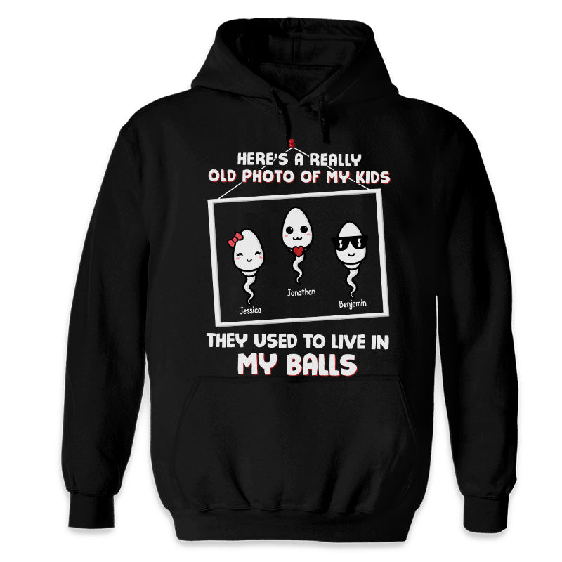 This Is The Photo Of My Kids - Family Personalized Custom Unisex T-shirt, Hoodie, Sweatshirt - Father's Day, Birthday Gift For Dad