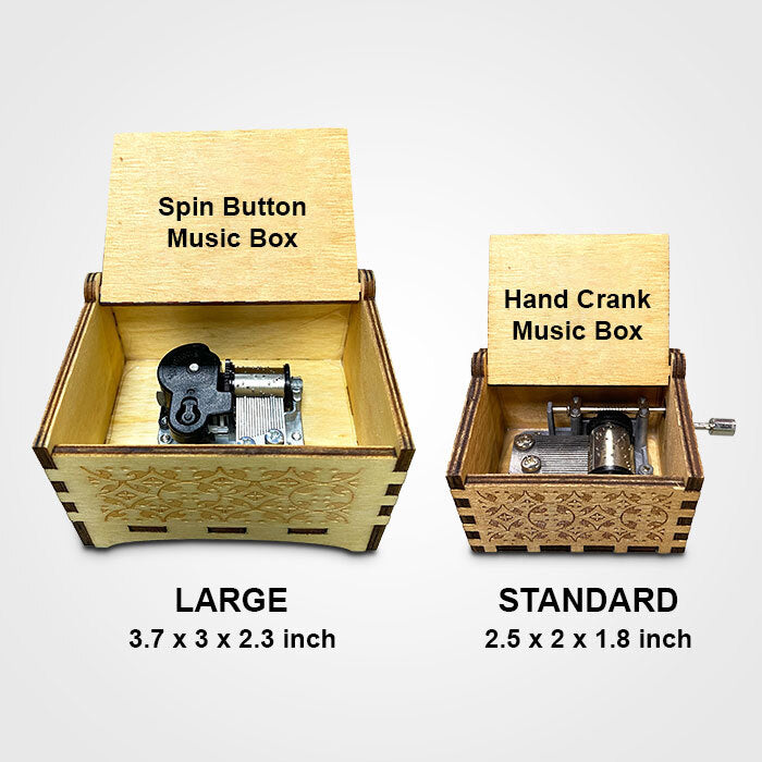 Your Wings Were Ready - Personalized Music Box - Upload Image, Gift For Pet Lovers