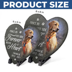 Custom Photo You Would Have Lived Forever - Memorial Personalized Custom Memorial Stone - Sympathy Gift, Gift For Dog Lovers