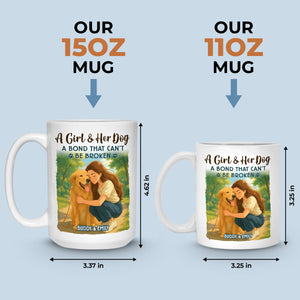 Mug photo personnalisé « Meilleurs amis pour toujours » - Tasse personnalisée pour chien et chat - Cadeau pour propriétaires et amoureux des animaux