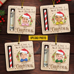 Custom Photo A Few Bucks For Lovely Christmas - Family Personalized Custom Ornament, Money Holder - Wood Custom Shaped - Christmas Gift For Baby Kids, Family Members
