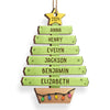 Family Is Everything - Family Personalized Custom Ornament - Wood Custom Shaped - Christmas Gift For Family Members