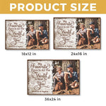 Custom Photo My Favorite Place Is Next To You - Couple Personalized Custom Horizontal Poster - Gift For Husband Wife, Anniversary
