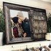 All Of Me Loves All Of You - Upload Image, Gift For Couples, Husband Wife - Personalized Horizontal Poster