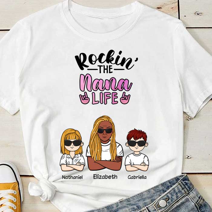 Just Rockin' The Life - Personalized Unisex T-Shirt