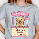 Dog's Kisses Fix Everything - Personalized Custom Unisex T-shirt
