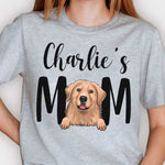 Dog Mom - Personalized Custom Unisex T-shirt
