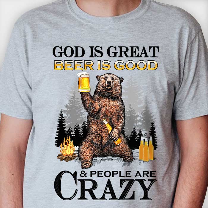 God Is Great - Beer Is Good - T-shirt
