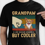Grandpaw Is More Cooler - Personalized Unisex T-Shirt