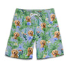 Custom Photo Endless Sun Endless Fun Endless Summer - Dog & Cat Personalized Custom Tropical Hawaiian Aloha Men Beach Shorts - Summer Vacation Gift, Birthday Party Gift For Pet Owners, Pet Lovers