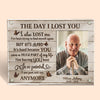 The Day I Lost You Forever - Memorial Personalized Custom Acrylic Magnetic Photo Frame - Sympathy Gift, Gift For Family Members