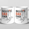 You Are The Best Papa Ever - Family Personalized Custom Mug - Father's Day, Birthday Gift For Dad, Grandpa