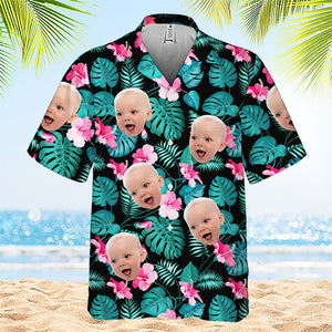 Custom Photo You Had Me At Aloha - Family Personalized Custom Unisex Tropical Hawaiian Aloha Shirt - Summer Vacation Gift, Gift For Family Members