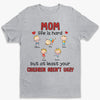 Proud Mom Of A Few Kids - Family Personalized Custom Unisex T-shirt, Hoodie, Sweatshirt - Gift For Mom