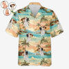Custom Photo Endless Summer Endless Memories - Dog & Cat Personalized Custom Unisex Tropical Hawaiian Aloha Shirt - Summer Vacation Gift, Gift For Pet Owners, Pet Lovers