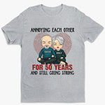 Custom Name 50th Anniversary Gifts for Couples - Personalized Apparel