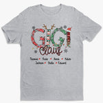 My Grandkids Put The Merry In My Christmas - Family Personalized Custom Unisex T-shirt, Hoodie, Sweatshirt - Christmas Gift For Mom, Grandma