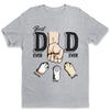 The Best Fur Dad Ever - Dog & Cat Personalized Custom Unisex T-shirt, Hoodie, Sweatshirt - Father's Day, Gift For Pet Owners, Pet Lovers