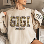 It's A Gigi Thing - Family Personalized Custom Unisex Sweatshirt With Design On Sleeve - Christmas Gift For Mom, Grandma