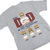 Dad, We Love You Every Day - Family Personalized Custom Unisex T-shirt, Hoodie, Sweatshirt - Father's Day, Birthday Gift For Dad