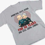 Custom Name 50th Anniversary Gifts for Couples - Personalized Apparel