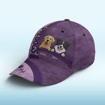 Life Is Better With Dogs Green - Dog Personalized Custom Hat, All Over Print Classic Cap - New Arrival, Gift For Pet Owners, Pet Lovers