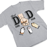 The Best Fur Dad Ever - Dog & Cat Personalized Custom Unisex T-shirt, Hoodie, Sweatshirt - Father's Day, Gift For Pet Owners, Pet Lovers